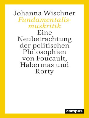 cover image of Fundamentalismuskritik